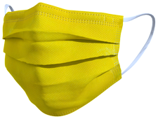 TImask yellow surgical mask