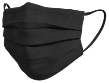 TImask surgical mask black color
